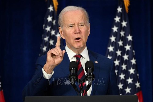 Fusillade de Nashville: J.Biden réitère son appel au Congrès pour l’interdiction des armes d’assaut - ảnh 1