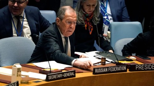 Sergei Lavrov préside le Conseil de sécurité de l’ONU - ảnh 1