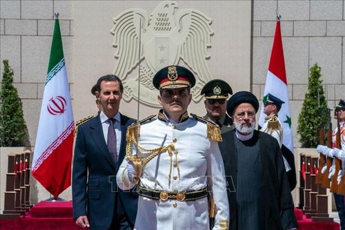 Le président iranien en visite en Syrie - ảnh 1