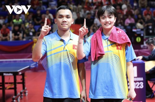 SEA Games 32: le Vietnam toujours en tête avec 107 médailles d'or - ảnh 1