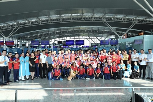 ASEAN PARA Games 12: départ de la délégation vietnamienne - ảnh 1