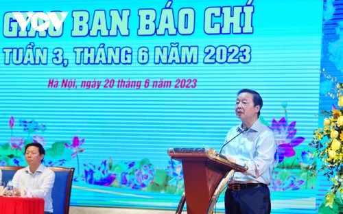 La Voix du Vietnam accueille une réunion des grands acteurs de la presse nationale - ảnh 1