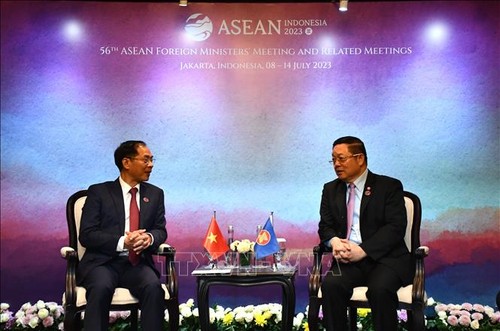 Le secrétaire général de l’ASEAN salue l’implication active du Vietnam - ảnh 1