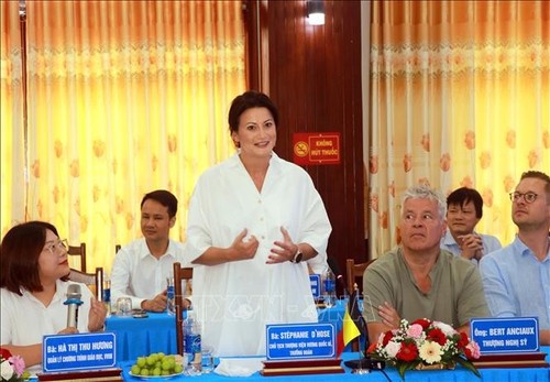 Stéphanie D’Hose à Quang Tri - ảnh 1