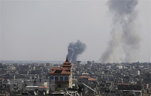 Ballet diplomatique visant à réduire les tensions à Gaza  - ảnh 1
