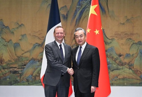 24e Dialogue stratégique Chine-France: Entretien entre Wang Yi et Emmanuel Bonne - ảnh 1