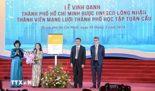Hô Chi Minh-ville rejoint le Réseau mondial des villes apprenantes de l’UNESCO - ảnh 1