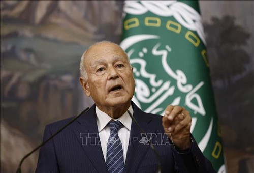 La Ligue arabe réaffirme son soutien au peuple palestinien et à la solution à deux États - ảnh 1