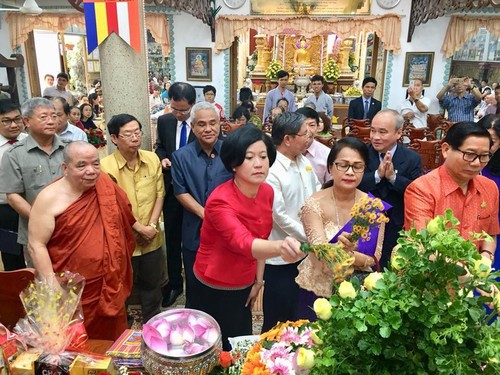 เทศกาลปีใหม่ประเพณีของกัมพูชา ลาว เมียนมาร์และไทยที่นครโฮจิมินห์ - ảnh 5