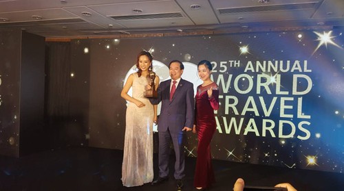 เวียดนามรับรางวัลการท่องเที่ยวโลกปี 2018 - ảnh 1