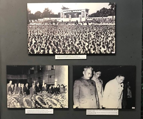 อนุสรณ์สถานประธานโฮจิมินห์ในแขวงคำม่วน ประเทศลาว ร่องรอยเกี่ยวกับความสามัคคีเวียดนาม – ลาว - ảnh 18