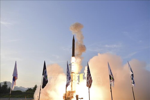 Israel tests missile defense system - ảnh 1