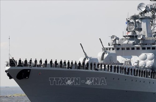 Russian ships patrol Asia-Pacific - ảnh 1