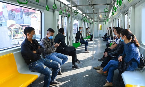 Hanoi metro test run to start at weekend - ảnh 1