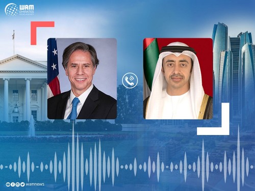  UAE, US foreign ministers discuss ‘strategic relations’ - ảnh 1