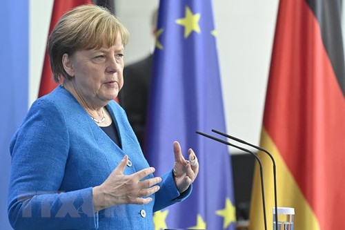 German Chancellor visits US - ảnh 1