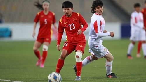 Vietnam cruise into AFC Women’s Asian Cup 2022 finals - ảnh 1