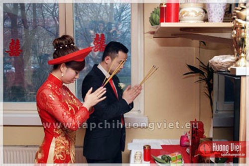 Đám cưới người Việt tại Đức - Nét Việt nơi đất khách  - ảnh 1
