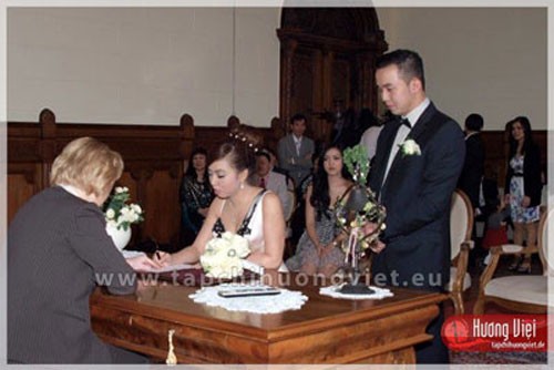Đám cưới người Việt tại Đức - Nét Việt nơi đất khách  - ảnh 5