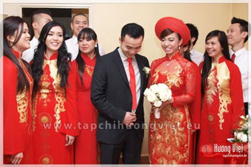 Đám cưới người Việt tại Đức - Nét Việt nơi đất khách  - ảnh 3