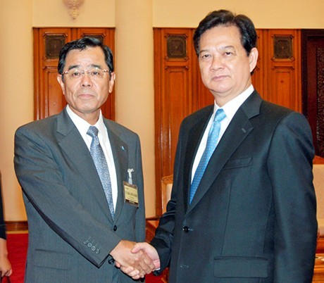 Thủ tướng Chính phủ tiếp Chủ tịch Ủy ban Kinh tế Nhật-Việt - ảnh 1
