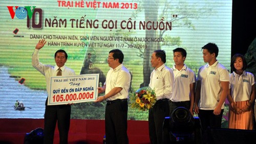   Bế mạc Trại hè Việt Nam 2013: “10 năm tiếng gọi cội nguồn”  - ảnh 3