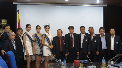 Các nhà báo Liên đoàn Báo chí Thái Lan thăm VOV  - ảnh 2