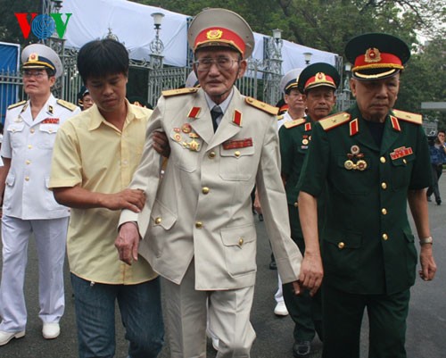 Tổ chức lễ viếng theo nghi thức quốc tang Đại tướng Võ Nguyên Giáp - ảnh 10