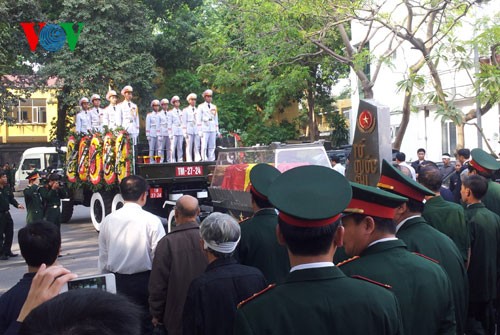 Tổ chức trọng thể Lễ tang Thượng tướng Trần Văn Quang  - ảnh 14