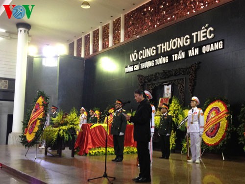 Tổ chức trọng thể Lễ tang Thượng tướng Trần Văn Quang  - ảnh 7
