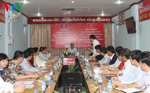 Đoàn đại biểu cấp cao Việt Nam kết thúc tốt đẹp chuyến thăm  Lào - ảnh 1