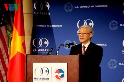 Tổng Bí thư Nguyễn Phú Trọng dự tọa đàm với các doanh nghiệp Hoa Kỳ - ảnh 2