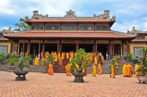 Mái chùa Huế, nét kiến trúc đặc trưng của chùa Việt - ảnh 1