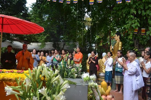 Cộng đồng người Việt tại Ấn Độ, Lào mừng đại lễ Phật Đản 2016  - ảnh 1