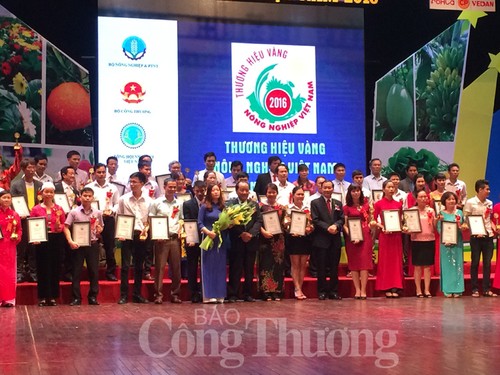 79 thương hiệu vàng nông nghiệp Việt Nam năm 2016 - ảnh 1