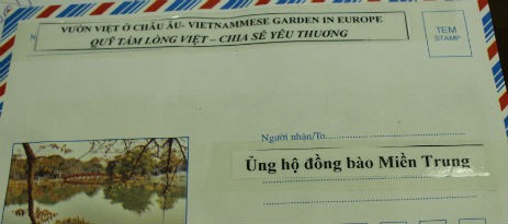 Hội Vườn Việt ở Châu Âu ủng hộ đồng bào bị lũ lụt ở miền Trung - ảnh 2