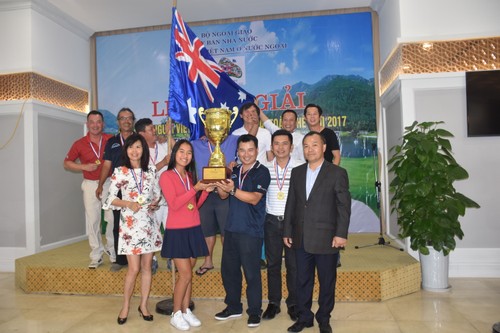 Bế mạc giải Golf người Việt Nam ở nước ngoài toàn thế giới 2017 - ảnh 1