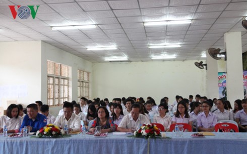 Liên chi Đoàn TNCS Hồ Chí Minh tại ĐHQG Lào tiếp tục đổi mới - ảnh 2