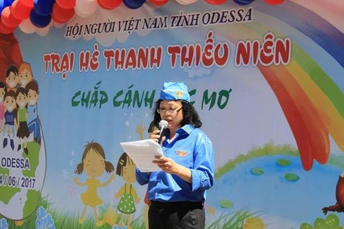 Hội người Việt Nam tại Odessa tổ chức Trại hè "Chắp cánh ước mơ" - 2017 - ảnh 4