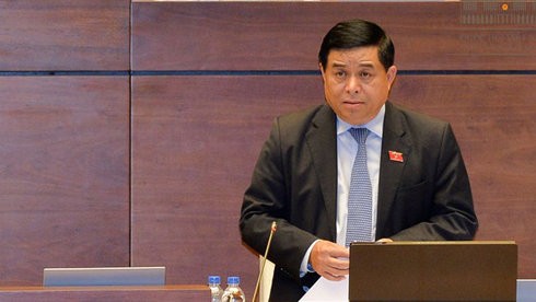 Quốc hội tiếp tục chất vấn Bộ trưởng Bộ Kế hoạch và Đầu tư Nguyễn Chí Dũng - ảnh 1