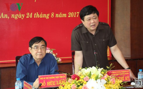 Tổng Giám đốc VOV Nguyễn Thế Kỷ làm việc với Tỉnh ủy, UBND tỉnh Long An - ảnh 1