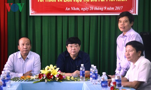  Tổng Giám đốc Đài TNVN Nguyễn Thế Kỷ làm việc tại Bình Định - ảnh 3