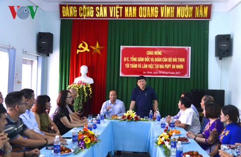  Tổng Giám đốc Đài TNVN Nguyễn Thế Kỷ làm việc tại Bình Định - ảnh 2