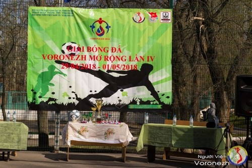 Giao lưu thanh niên và tổ chức giải bóng đá Voronezh mở rộng nhân dịp 30/4 - ảnh 2