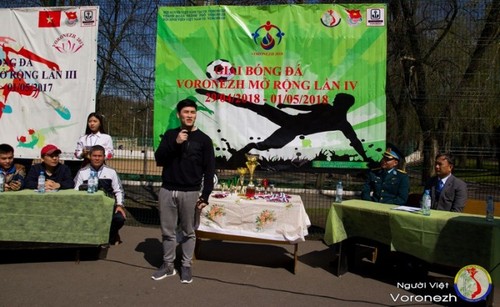 Giao lưu thanh niên và tổ chức giải bóng đá Voronezh mở rộng nhân dịp 30/4 - ảnh 8