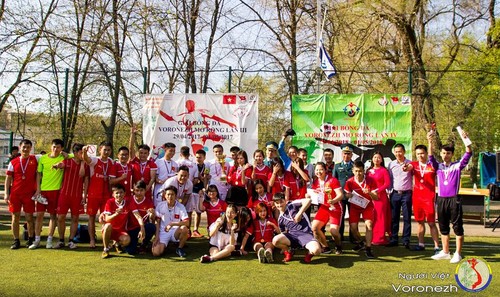 Giao lưu thanh niên và tổ chức giải bóng đá Voronezh mở rộng nhân dịp 30/4 - ảnh 14