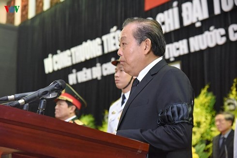 Việt Nam cử hành trọng thể lễ truy điệu Chủ tịch nước Trần Đại Quang - ảnh 2