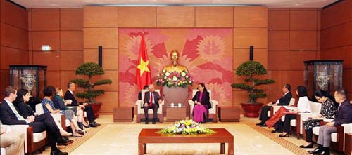  Phó Chủ tịch Thường trực Quốc hội Tòng Thị Phóng tiếp Đoàn lãnh đạo các cơ quan của Liên hợp quốc tại Việt Nam - ảnh 1