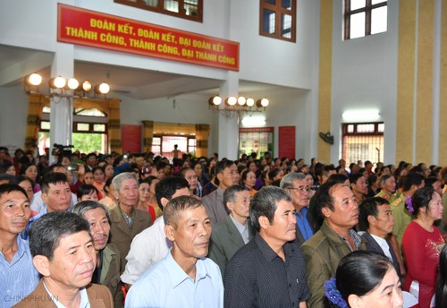 Chùm ảnh: Thủ tướng dự Ngày hội Đại đoàn kết toàn dân tộc tại Bắc Giang - ảnh 8