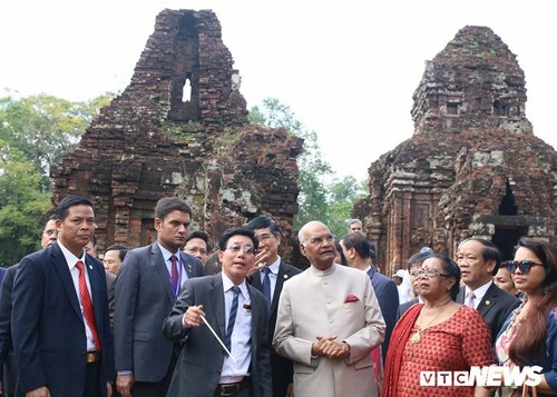 Tổng thống Ấn Độ: “Kiến trúc của các ngôi đền ở Mỹ Sơn được thiết kế tinh tế“ - ảnh 6
